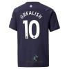 Officiële Voetbalshirt Manchester City Jack Grealish 10 Derde 2021-22 - Heren